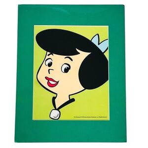 Vintage 1993 The Flintstones Betty Sealed Wrap Picture
